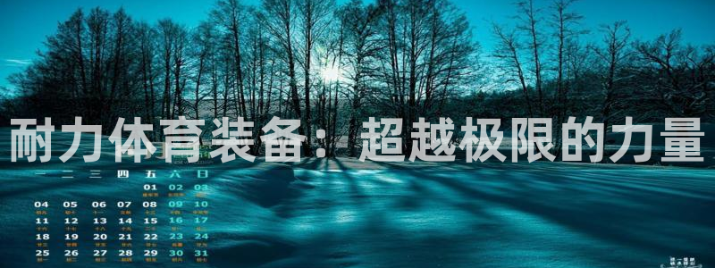 77体育：耐力体育装备：超越极限的力量